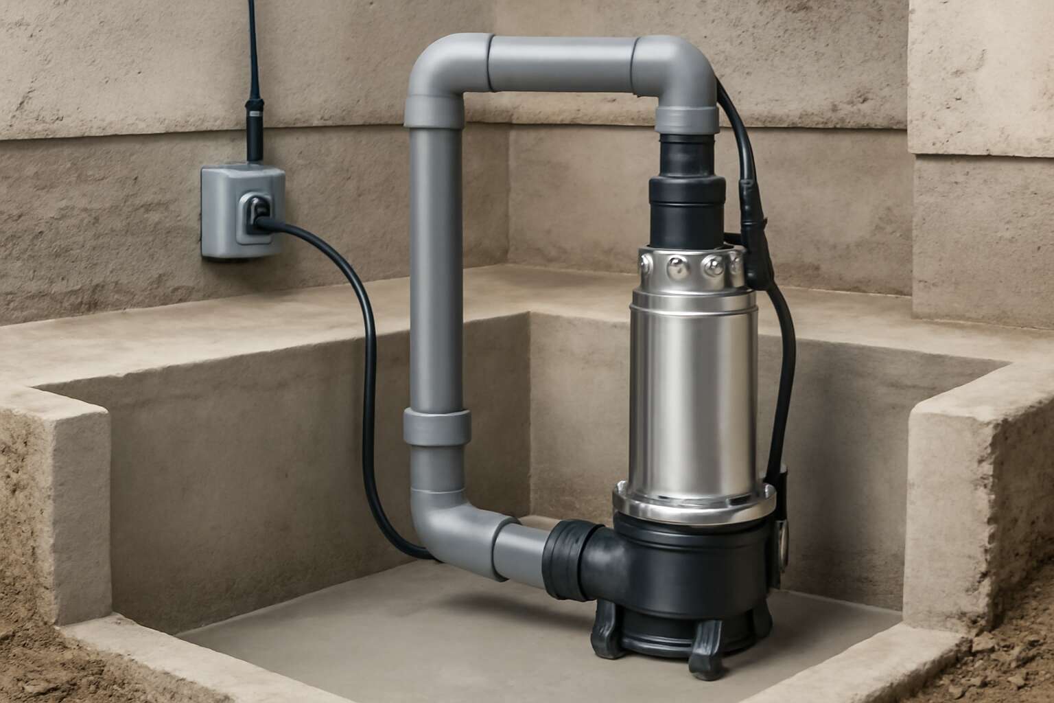 Optimize Your Drainage System with Reliable Submersible Pump and Pit ...