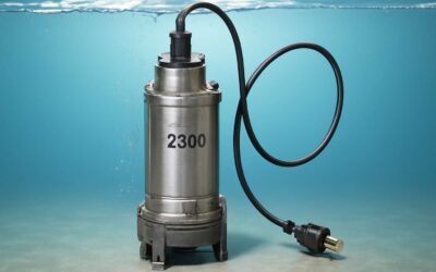 Reliable 2300 Submersible Pump with 8′ Cord: Perfect for Efficient Water Removal