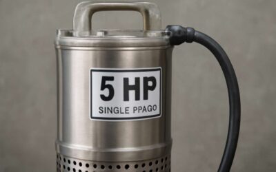 Power up with submersible pump 5hp single phase for a reliable water supply