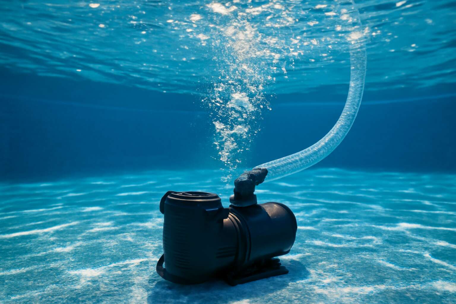 Boost Pool Circulation with submersible pump to circulate pool water ...