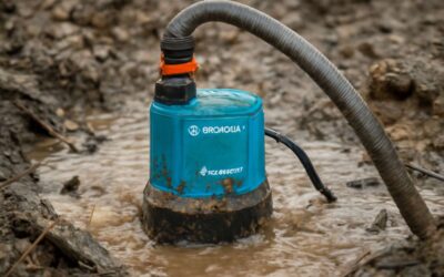 Conquer floods with the gardena dirty water submersible pump—powerful, compact, dependable.