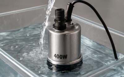 Effortless drainage with submersible pump 400w – compact, powerful, and reliable.