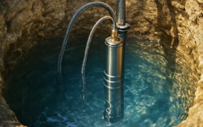 Save water and power with a well with submersible pump for reliable home water supply.